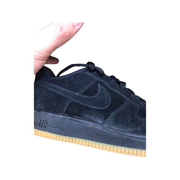 Nike Air Force 1 Premium GS 'Black Gum' Size 5 - Picture 9 of 12